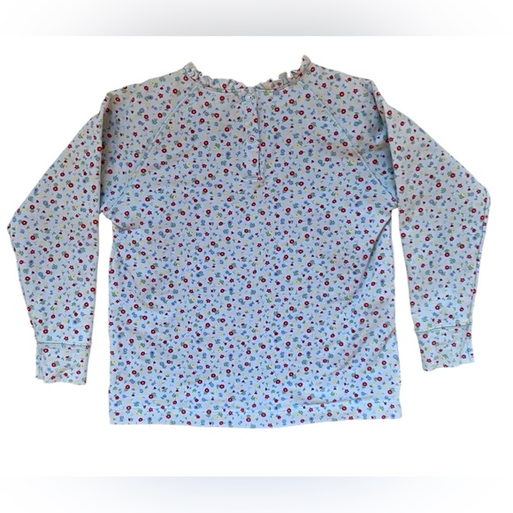 The Beaufort Bonnet Company Cassidy Comfy Crewneck Floral Long Sleeve - Size 6 - Picture 2 of 4